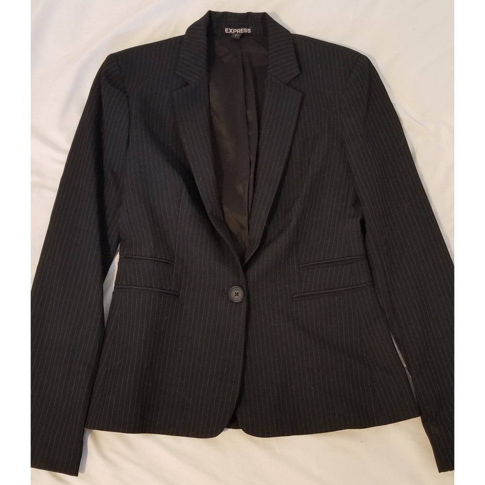 Express Pin Stripe Blazer